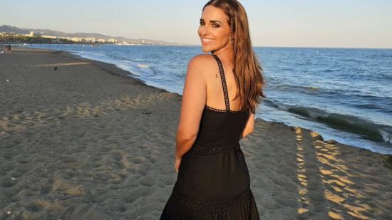 Paula Echevarría con vestido de Charo Ruíz Ibiza