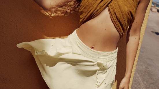 falda remate final rebajas zara tachas
