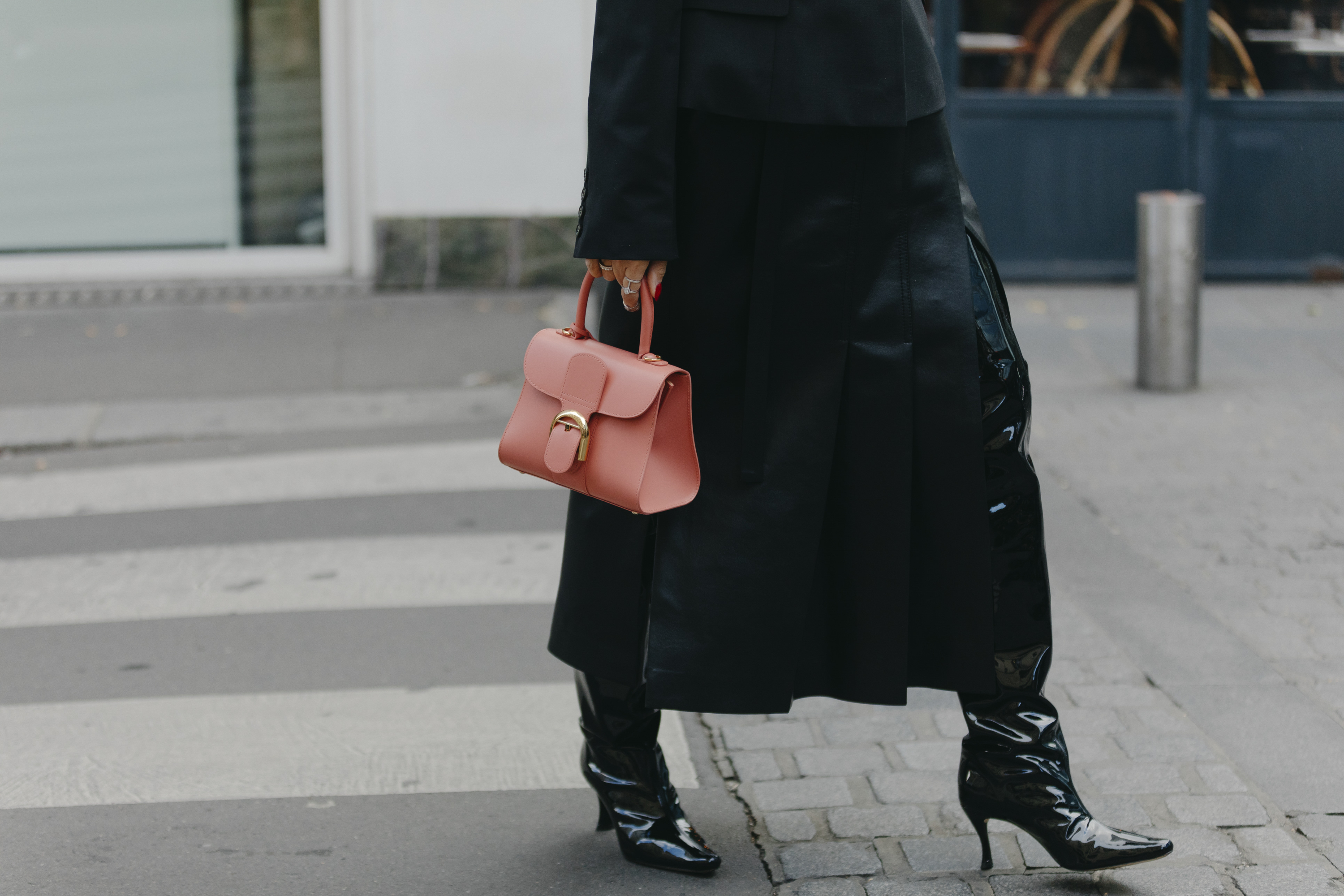 street style falda negra