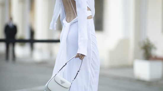 vestido blanco street style