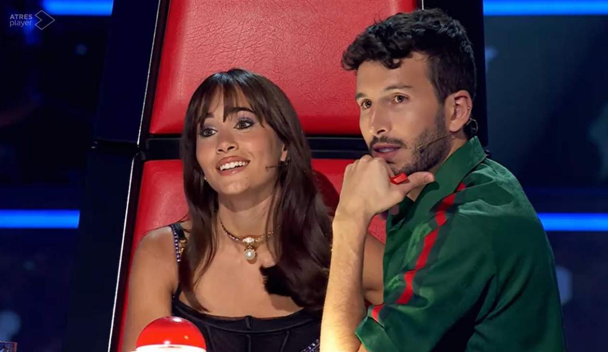 Aitana y Sebastián Yatra en ‘La Voz Kids’