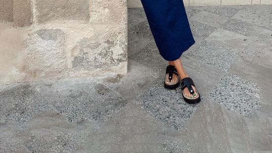 sandalias rebajadas pull bear piel