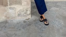 sandalias rebajadas pull bear piel