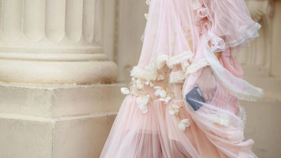 vestido romántico street style