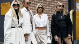 camisa blanca street style