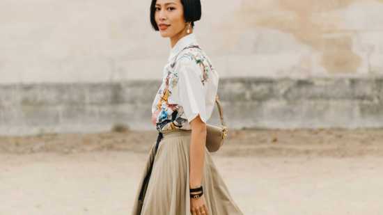 faldas largas de zara y mango tendencia