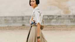 faldas largas de zara y mango tendencia