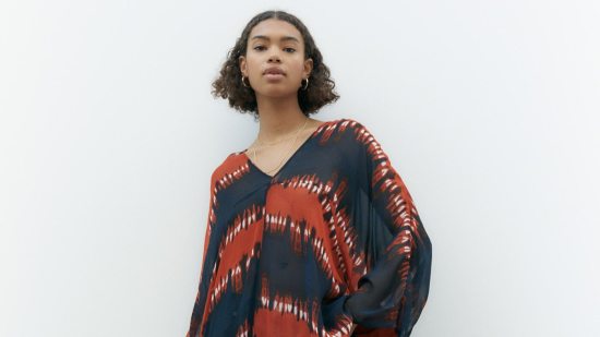 vestido tipo túnica rebajas sfera (1)