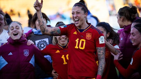 Jenni Hermoso, jugadora de la Selección Española de fútbol