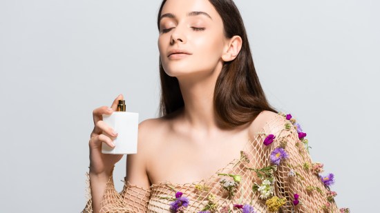 mujer perfume
