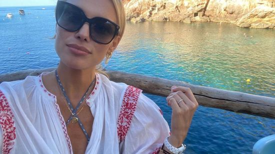 Patricia Conde con blusa boho