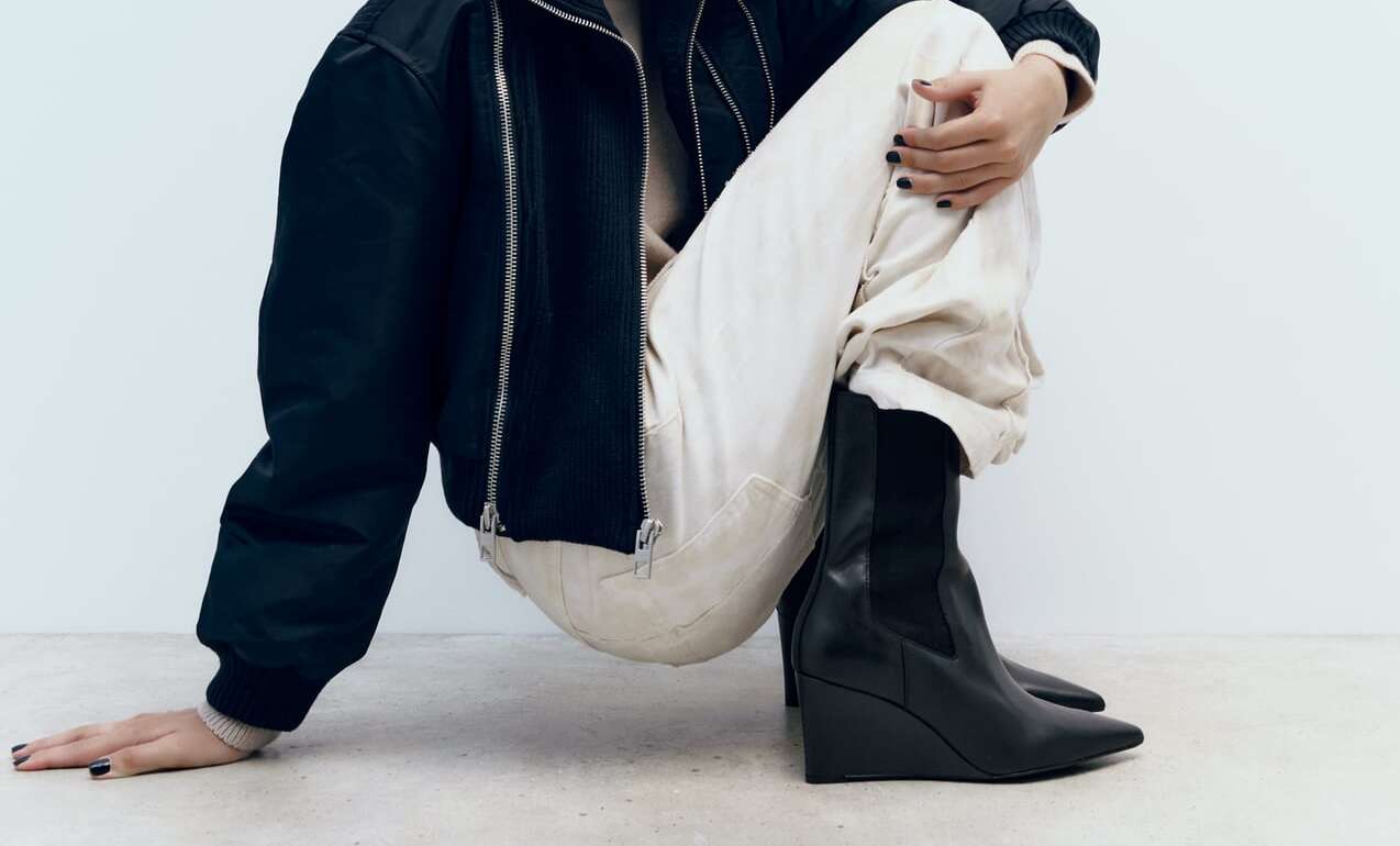 botin tacón cuña piel zara (1)