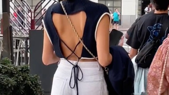 top zara espalda abierta madrid