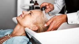 Mujer peluquería