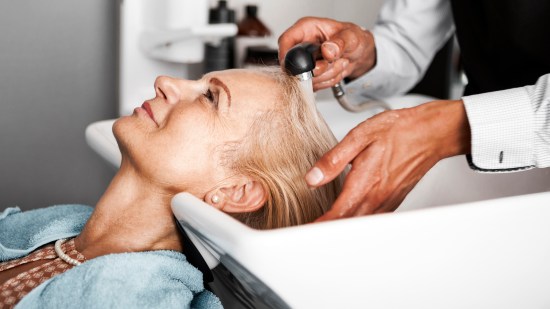 Mujer peluquería
