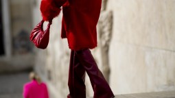 bolsos street style rojo