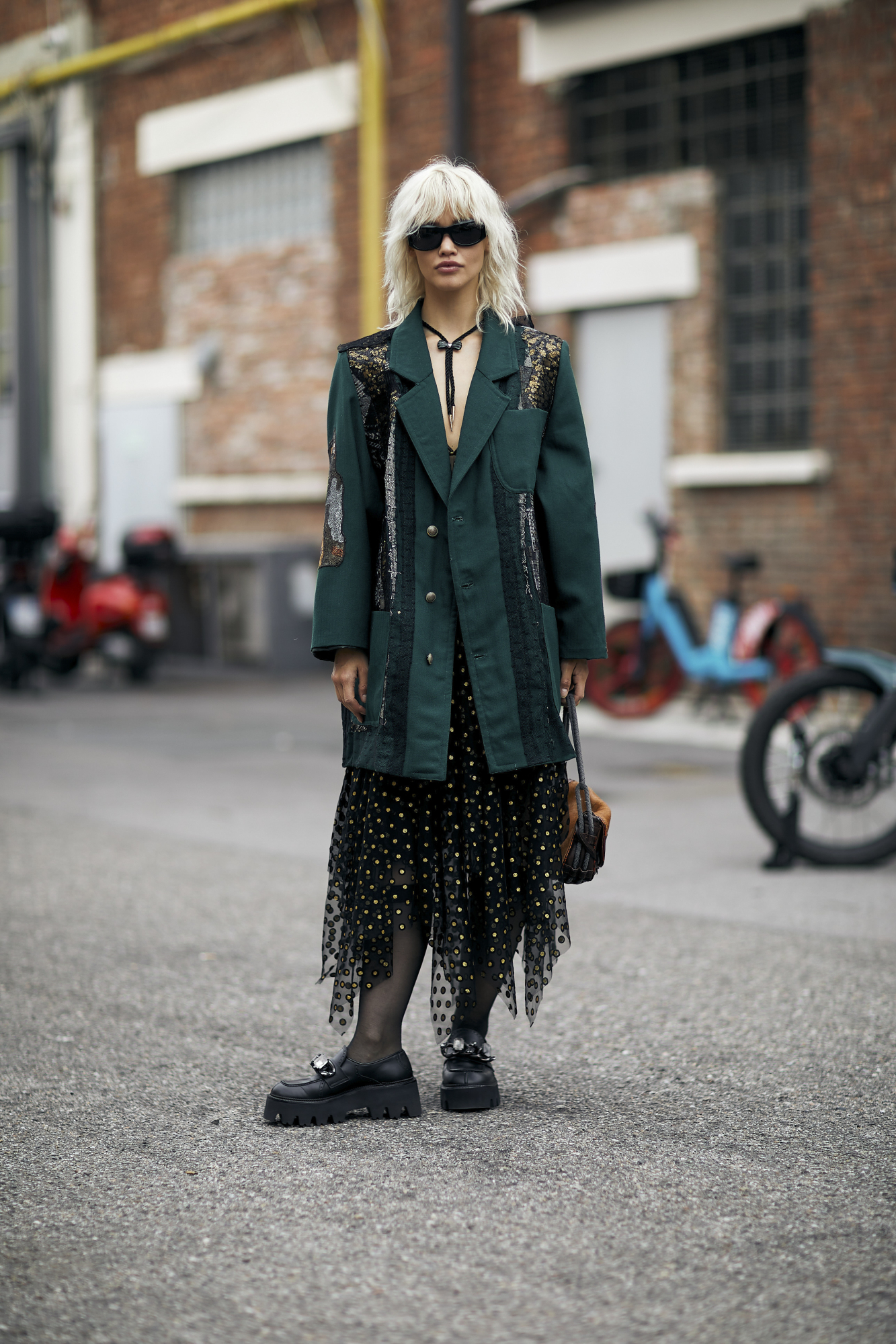mocasines street style Milán