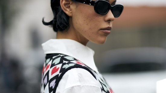 wet look peinado lluvia
