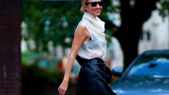 faldas midi piel zara mango sfera