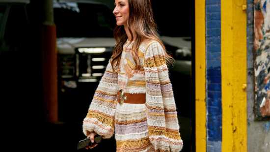 vestidos punto manga larga zara mango cortefiel