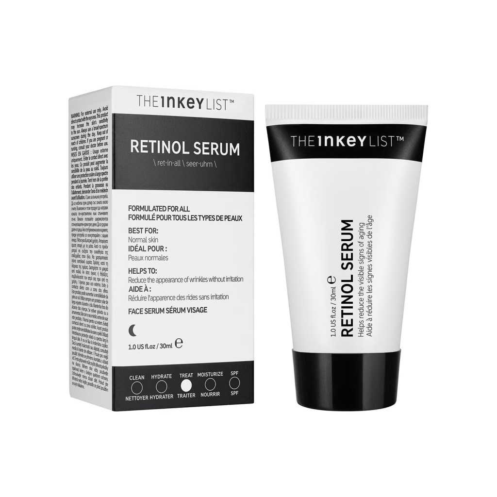 Retinol Serum - Imagen: Cortesía de The Inkey List.
