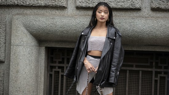 Milano str S23 1939 street style chaqueta de cuero