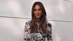 Rocío Osorno con vestido de Zara