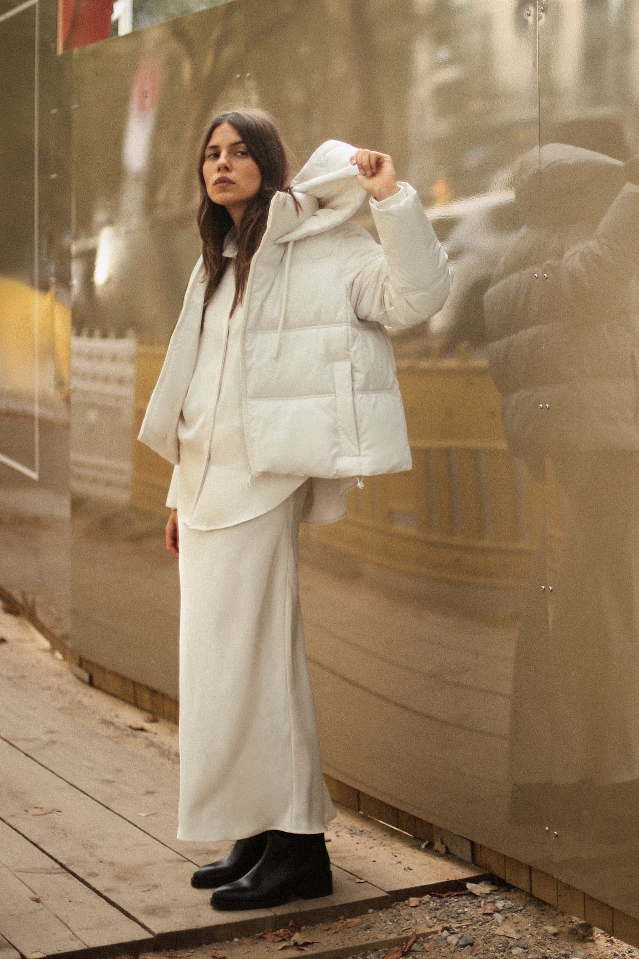 anorak acolchado zara