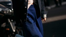 London str F23 0986 cazadoras vaqueras street style