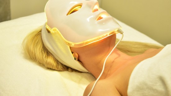 Máscara facial LED