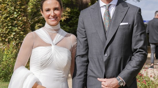 Marta Pombo y Luis Zamalloa en su boda