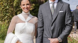 Marta Pombo y Luis Zamalloa en su boda