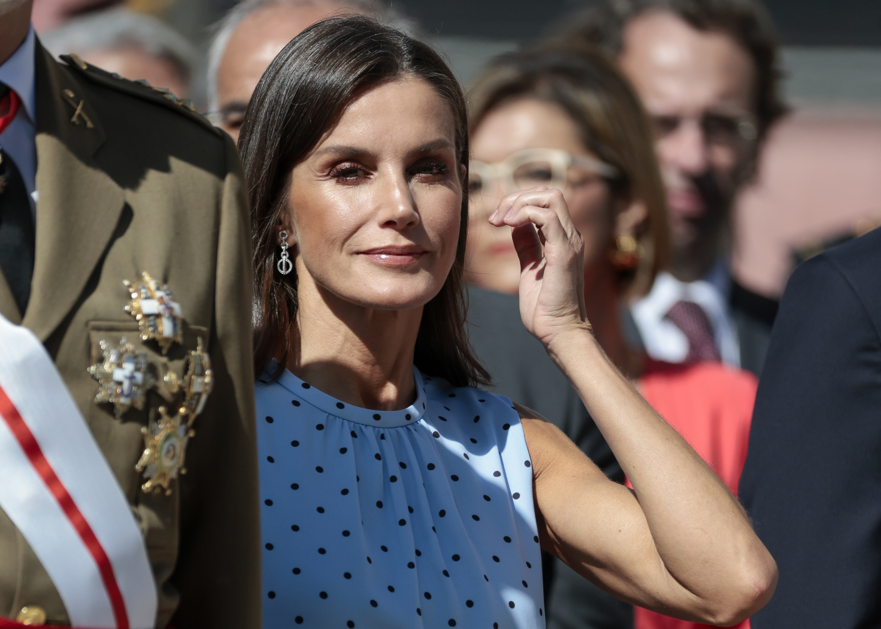 Reina Letizia con las uñas al natural