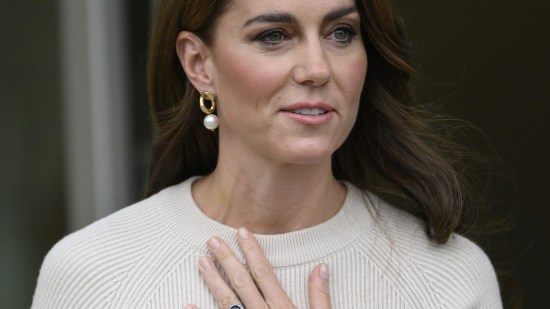 Kate Middleton con las uñas al natural