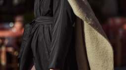 abrigo impermeable zara largo acolchadoi