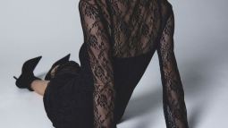 Vestido transparencia H&M