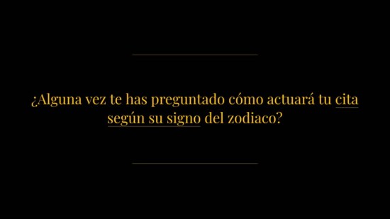 Esto es lo que cada signo del Zodiaco hará en una primera cita