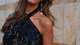 Rocío Osorno con mono de lentejuelas de Zara