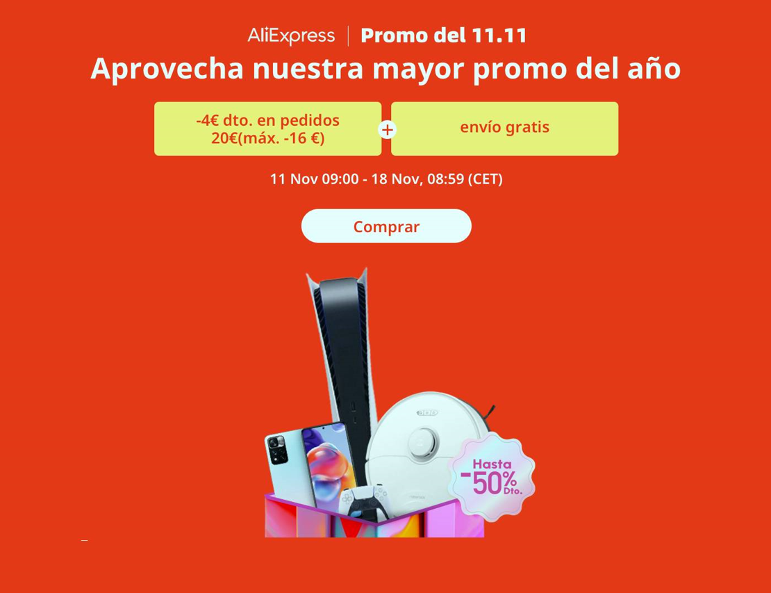 Promo 11.11 AliExpress