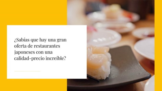 Los mejores restaurantes japoneses ‘low cost’ en Madrid ¡Son estos!