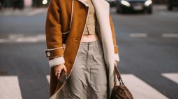abrigo doble faz street style