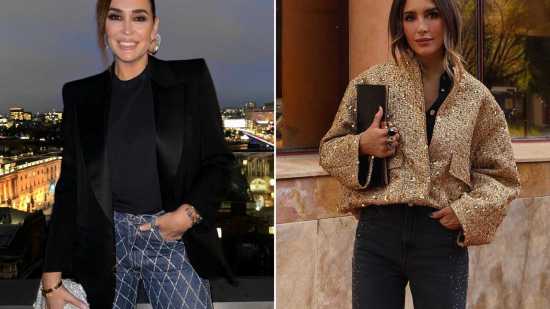 vaqueros brillos zara look fiesta