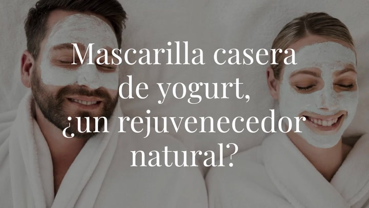 Cuatro recetas de mascarillas caseras de yogurt, ¿un rejuvenecedor natural?