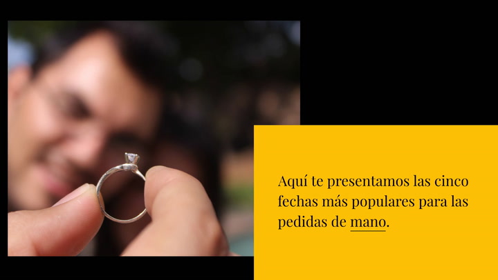 Fíjate en el calendario: este es el Top 5 de fechas en las que es más probable que te pidan matrimonio