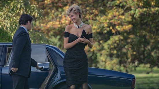 Lady di escena the crown