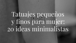 ¿Eres de tatuajes pequeños? Pues vas a querer tener estas 20 ideas sobre tu piel