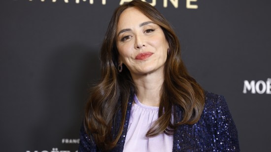 Tamara Falcó con americana de lentejuelas