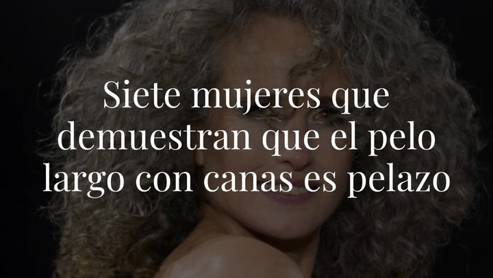 Siete mujeres que demuestran que el pelo largo con canas también es pelazo