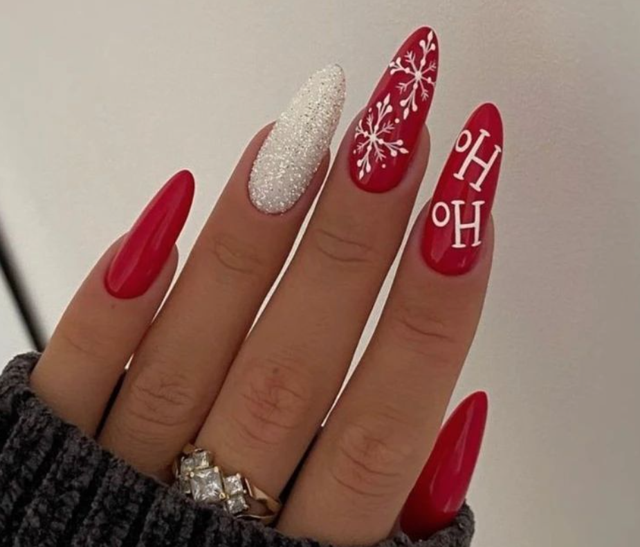 Manicura Papá Noel 'ho ho ho' - Imagen: imaginailspain