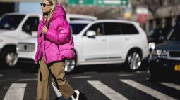 abrigo plumas street style 2